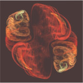 変態抽象芸術術 シール (正面)