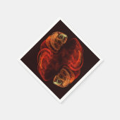 変態抽象芸術術 スタンダードカクテルナプキン (角)