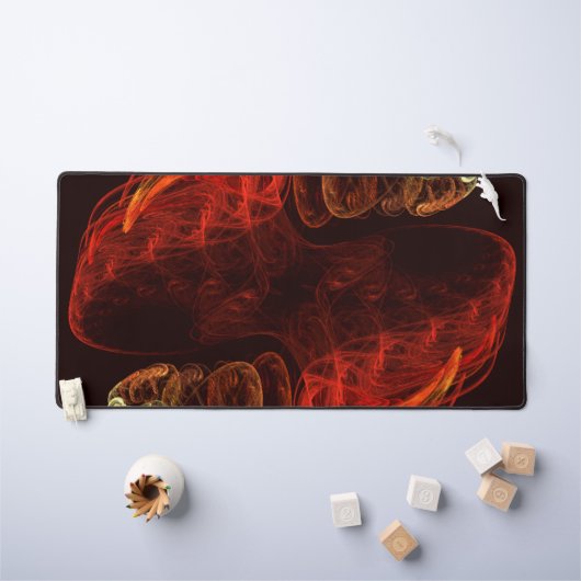 変態抽象芸術術 デスクマット (キッズテーブル)