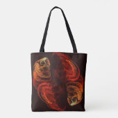 変態抽象芸術術 トートバッグ (裏面)