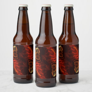 変態抽象芸術術 ビールラベル