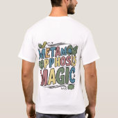 変態魔法メンズTシャツ✨👕 Tシャツ (裏面)