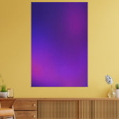 変態1パープルブルーエレガンス キャンバスプリント (インサイチュ (リビング))