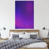 変態1パープルブルーエレガンス キャンバスプリント (インサイチュ (寝室))