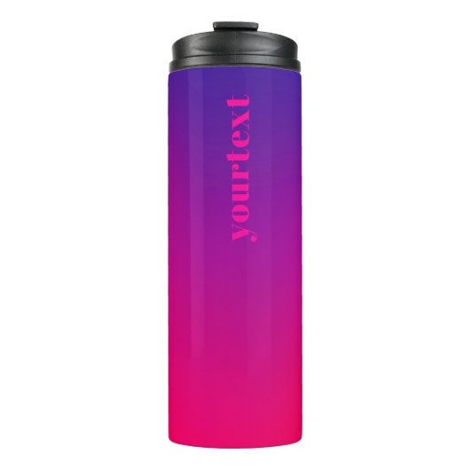 変態4エネルギーフロー+モノグラム文字 タンブラー (正面)