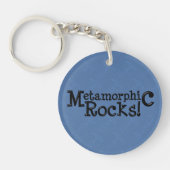 変成岩！アクリルキーチェーン キーホルダー (正面)