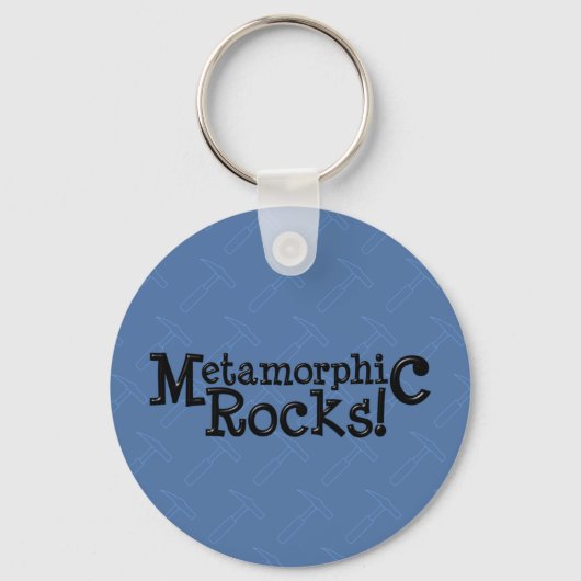 変成岩！ キーホルダー (正面)