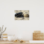 変換されたオーダンスシェルの静的ディスプレイ ポスター (キッチン)