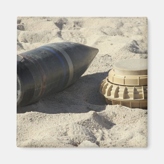 変換されたオーダンスシェルの静的ディスプレイ マグネット (正面)