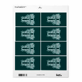 変換される – ローマ12:2 ラベル (フルシート)