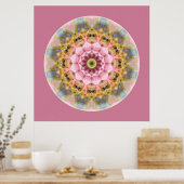 変換のハートからのマンダラ第1号 ポスター (キッチン)