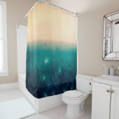 変換テクスグランジチャの太陽 シャワーカーテン (インサイチュ)