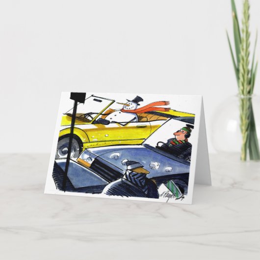 変換可能な雪の人 シーズンカード (正面)