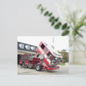 変換用消防車 ポストカード (スタンド正面)
