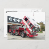 変換用消防車 ポストカード (正面/裏面)