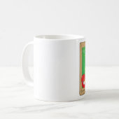 変数の世界の私の定数 コーヒーマグカップ (正面左)