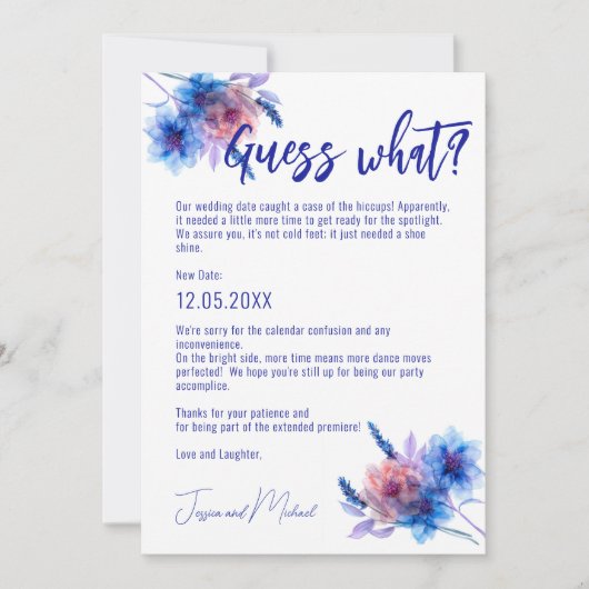 💍変更おもしろい日パステルウィスパーズメドウズ セーブザデート (正面)