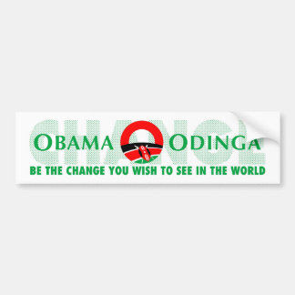 変更があって下さい バンパーステッカー