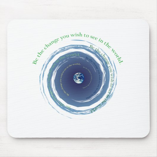 変更があって下さい マウスパッド (正面)