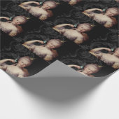 変更された若いマリー・アントワネットポートレート ラッピングペーパー (角)