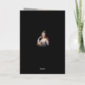 変更された若いマリーAntoinetteフランスのポルタビットカー カード (裏面)