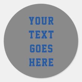 変更するテキストはこちら個人文字 ラウンドシール