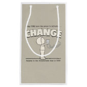 変更する権限 スモールペーパーバッグ (正面)