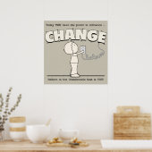 変更する権限 ポスター (キッチン)