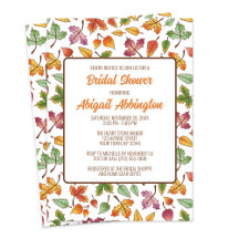 変更する離れ秋ブライダルシャワー