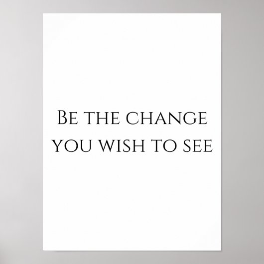 変更する – ポスタやる気を起こさせるー ポスター (正面)