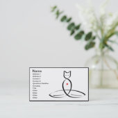 変更する – 通常のスタイル文字。カスタマイズ可能 名刺 (スタンド正面)