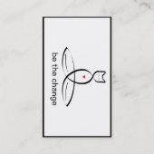 変更する – 通常のスタイル文字。カスタマイズ可能 名刺 (裏面)