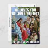 変更できない愛(SJNS)はがき ポストカード (正面/裏面)