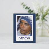 変更できな信じい ポストカード (スタンド正面)