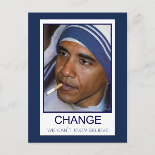 変更できな信じい ポストカード (正面)