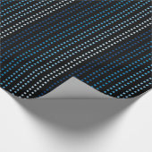 変更できる背景色で青の濃淡 ラッピングペーパー (角)