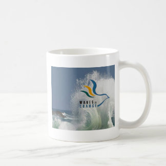 変更のコーヒーカップ2の波 コーヒーマグカップ