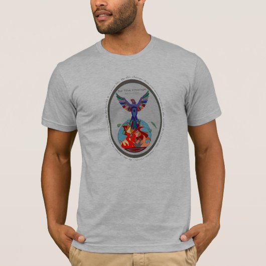 変更の人のTシャツがあって下さい Tシャツ (正面)