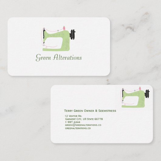 変更の名刺 名刺 (正面/裏面)