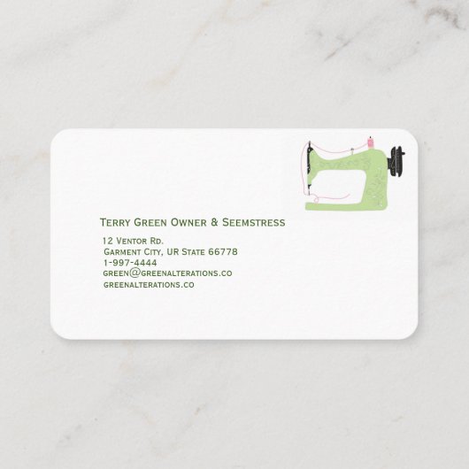 変更の名刺 名刺 (裏面)