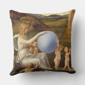 変更の幸運のアレゴリー、かメランコリー(油o クッション (裏面)