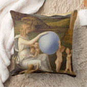 変更の幸運のアレゴリー、かメランコリー(油o クッション (ブランケット)