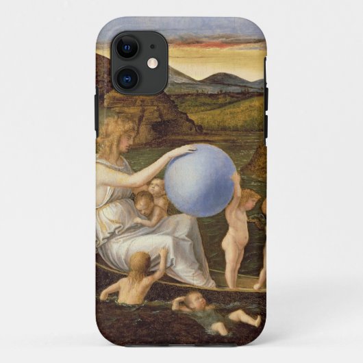 変更の幸運のアレゴリー、かメランコリー(油o Case-Mate iPhoneケース (裏面)