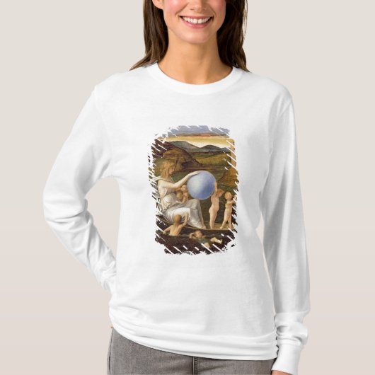 変更の幸運のアレゴリー、かメランコリー(油o tシャツ (正面)