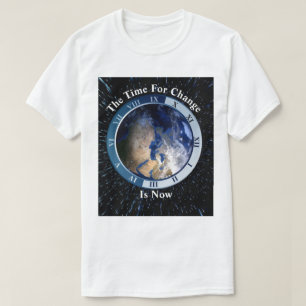 変更の時間…現在 Tシャツ
