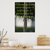 変更の発生 ポスター (キッチン)