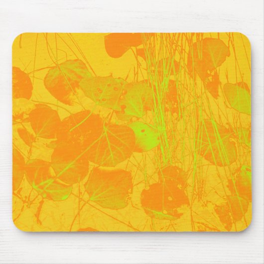 変更の葉のmousepad マウスパッド (正面)