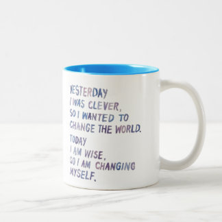 変更の見通し ツートーンマグカップ