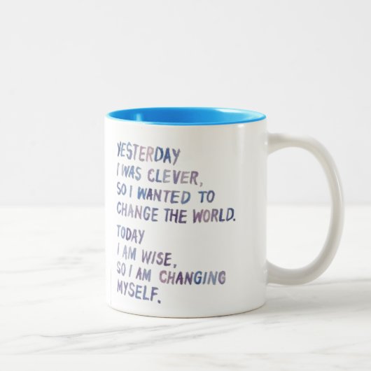 変更の見通し ツートーンマグカップ (右)