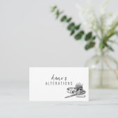 変更の調整、シームストレス、テーラー 名刺 (スタンド正面)